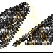 Textured Plaid Overshirt