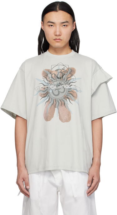 Tričko Ottolinger Ottolinger Deconstructed Oversized T-Shirt Šedá | 115-102415-02, 0
