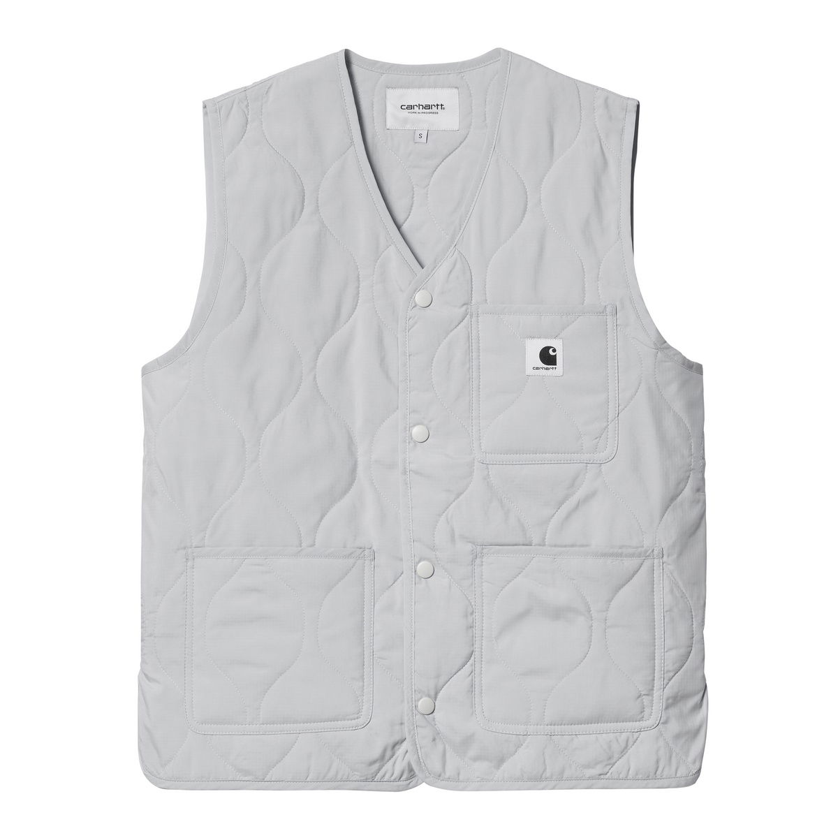 Vesta Carhartt WIP W' Skyler Vest Sonic Silver Šedá | I032991_1YE_XX, 0