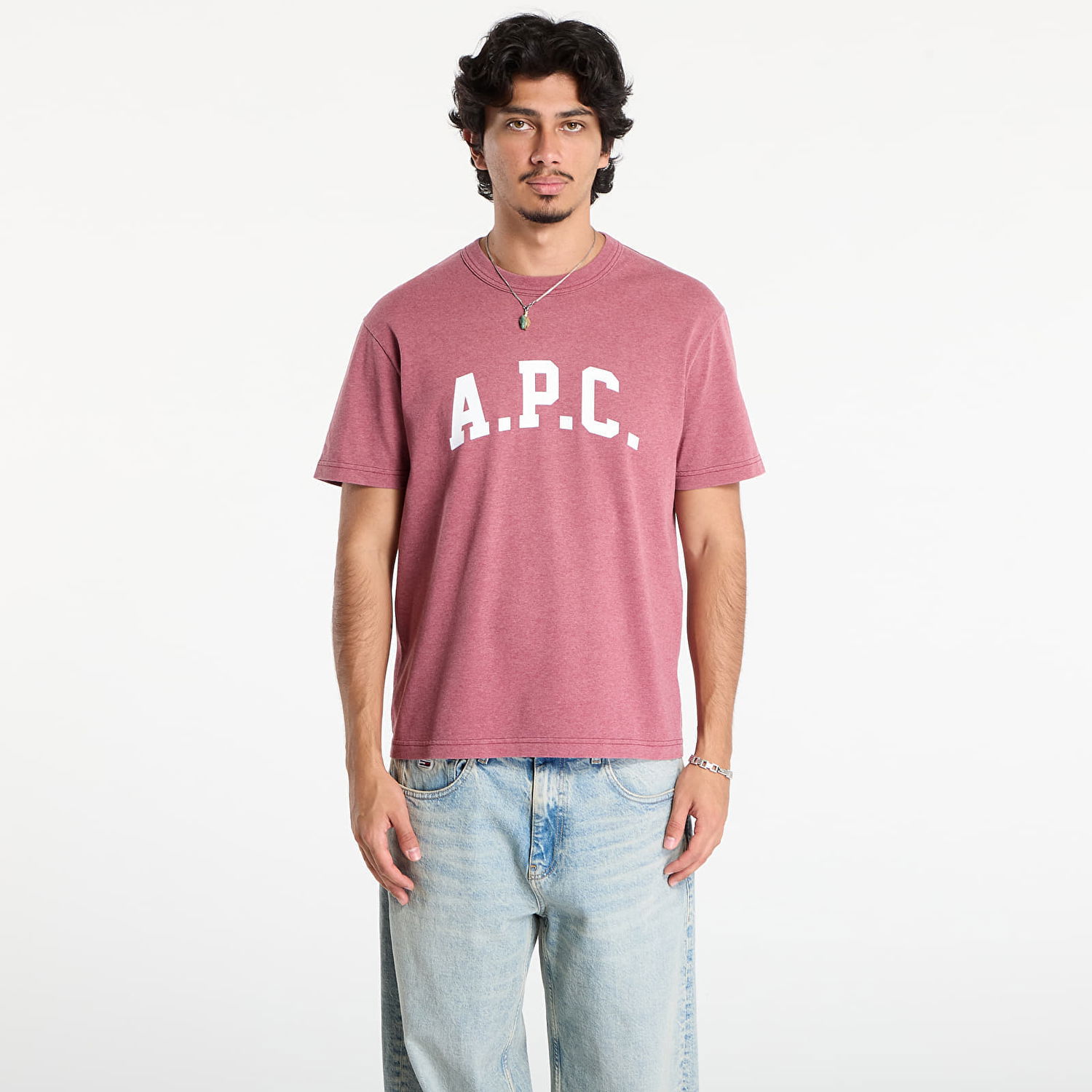 Tričko A.P.C. A.P.C. Marcus T-Shirt Vínová | COHKV-H26537 GAV, 0