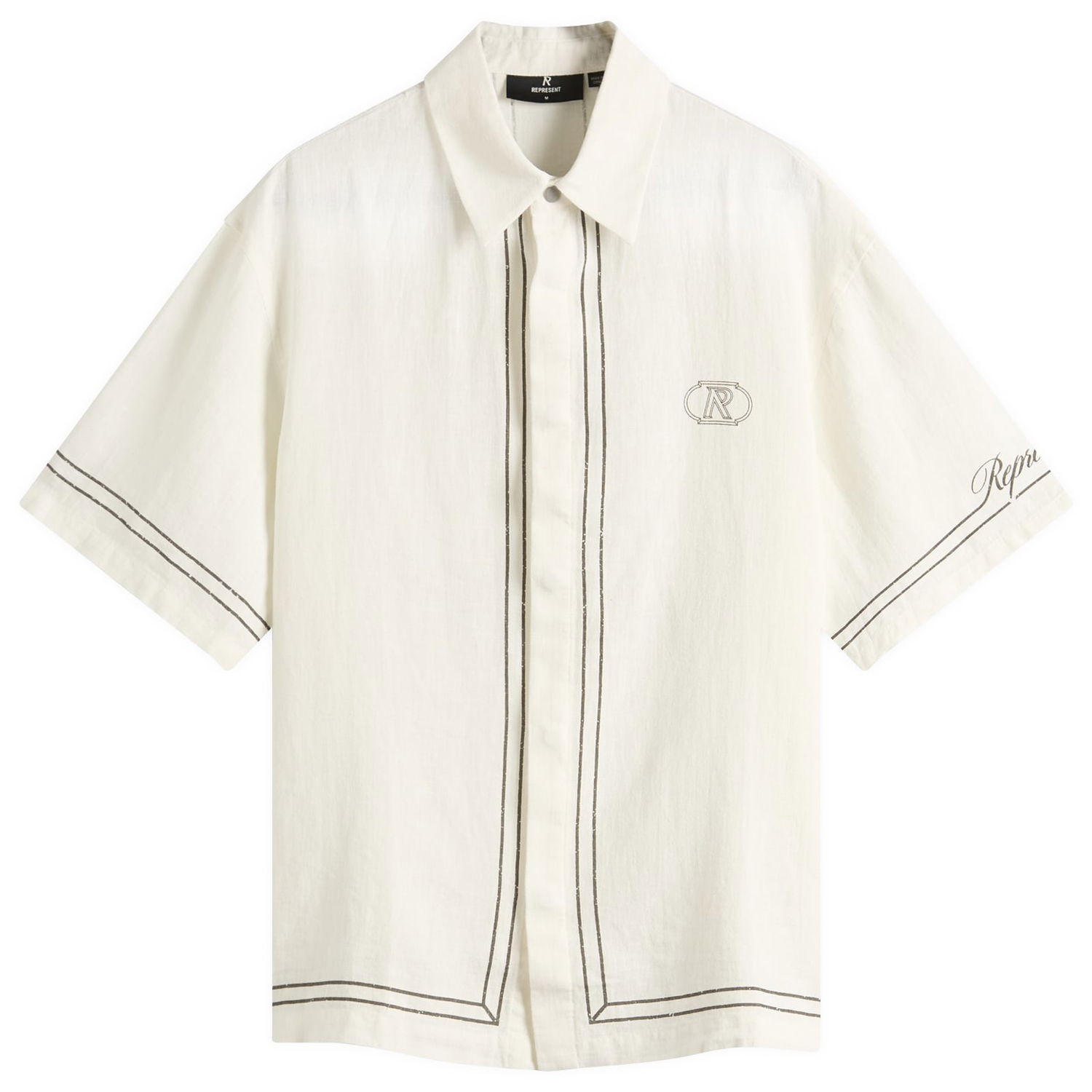Košeľa Represent Clo Border Vacation Shirt Biela | MLM100298-26, 1
