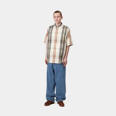 Džínsy Carhartt WIP Carhartt WIP Lucas Loose Fit Jeans Modrá | I035245_9, 3