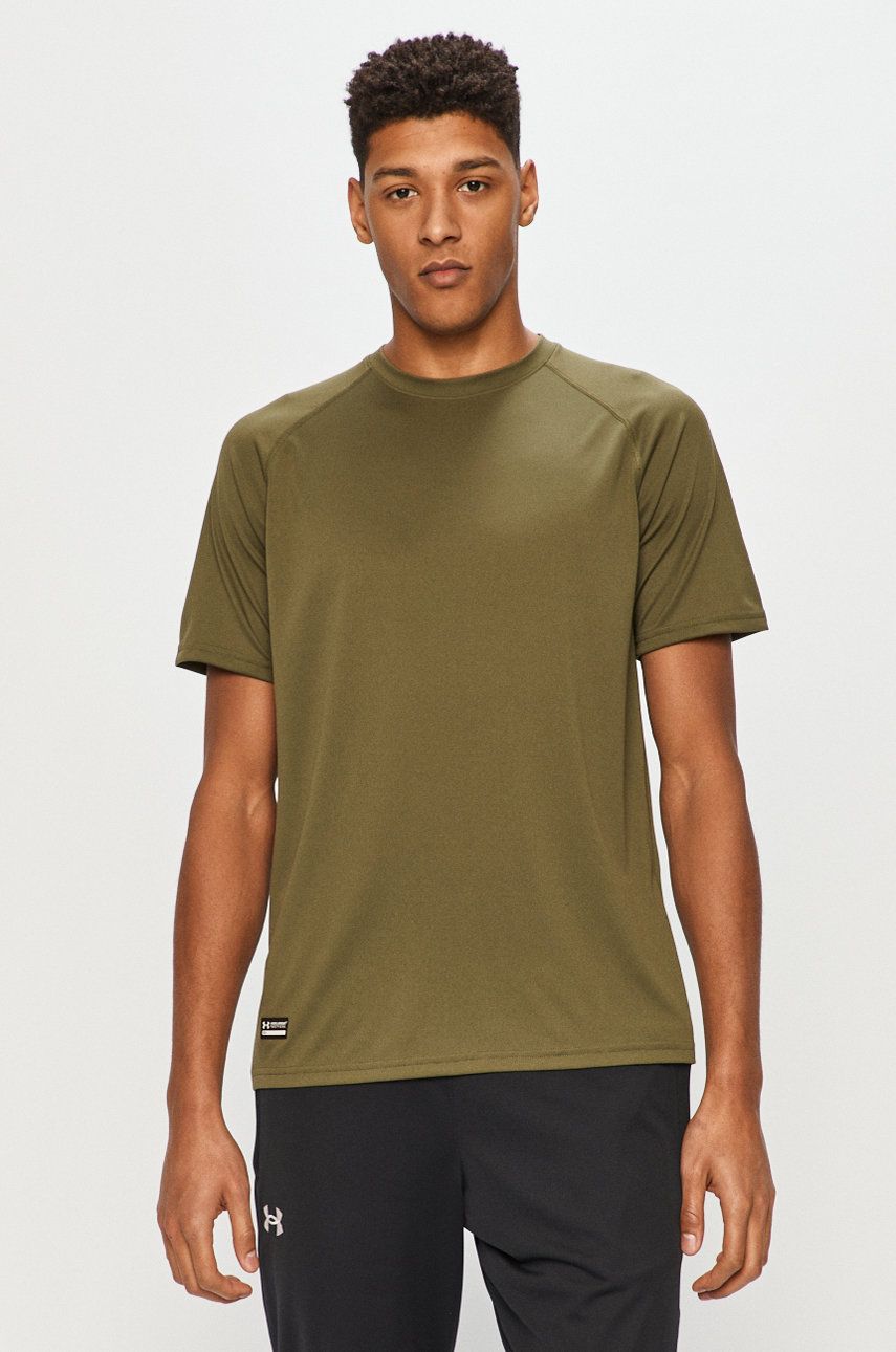 Tričko Under Armour Tactical Tech Tee Zelené | 1005684, 0