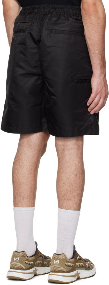 Šortky BAPE Ape Head Nylon Shorts Čierna | 001SPK801301M, 2