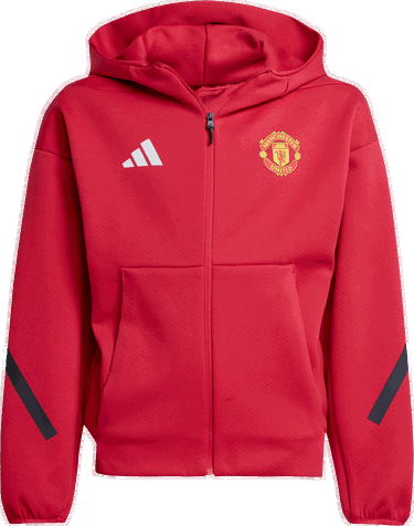 Bunda adidas Originals Manchester United Anthem Jacket Červená | jn2899, 0