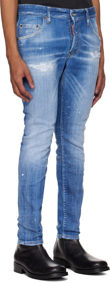 Džínsy DSQUARED2 Dsquared2 Skater Jeans Modrá | S74LB1675_S30872, 1