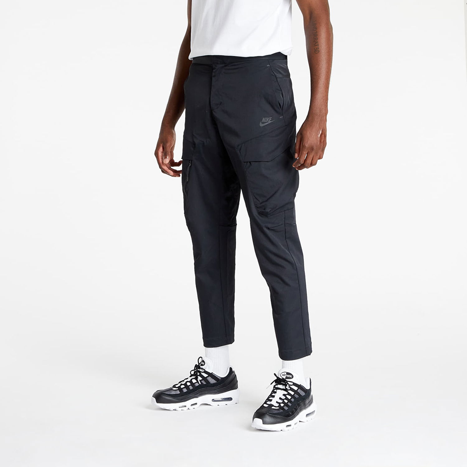 Tepláky Nike Sportswear Tech Essentials Woven Unlined Utility Pants Čierna | DH3866-010, 0