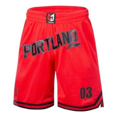 Šortky Li-Ning C.J. McCollum Portland 03 Basketball Shorts Červená | AAPQ057-3