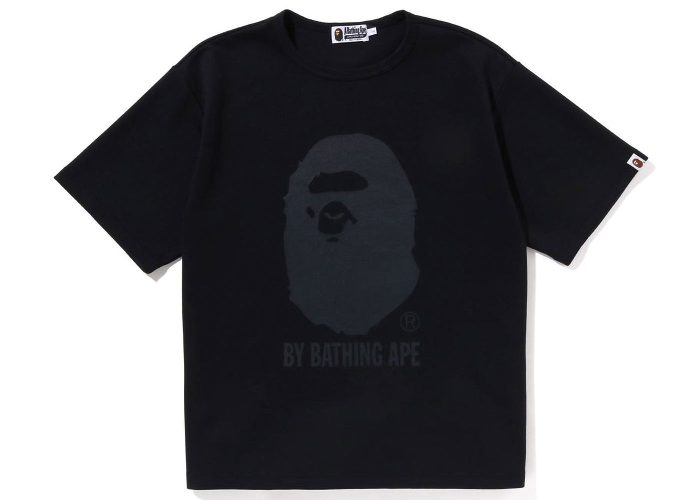 Tričko BAPE Double Knit Ape Head Relaxed Fit Tee Čierna | 1J20-109-009, 0