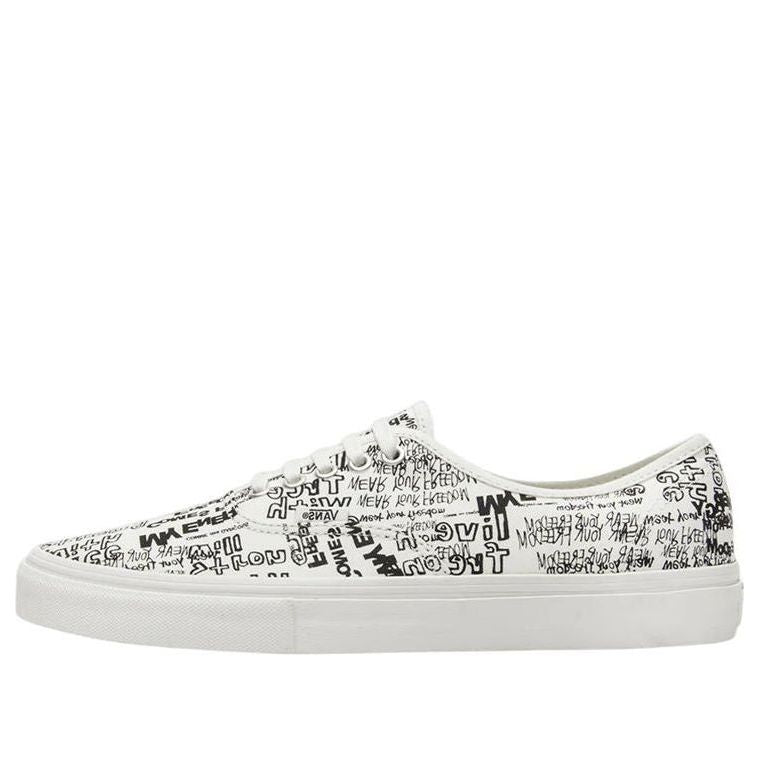 Tenisky a topánky Vans COMME des GARCONS x OG Authentic LX 'Graffiti' Biela | VN0A4BV92GX