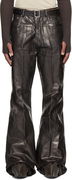Concordians Bolan Waxed Flared Jeans