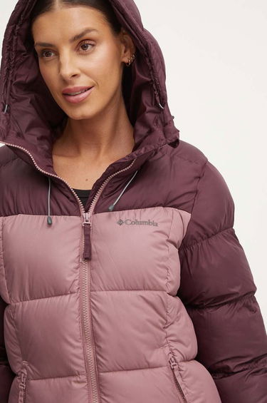Prešívaná bunda Columbia Pike Lake Winter Hooded Jacket Fialová | 2051374, 3