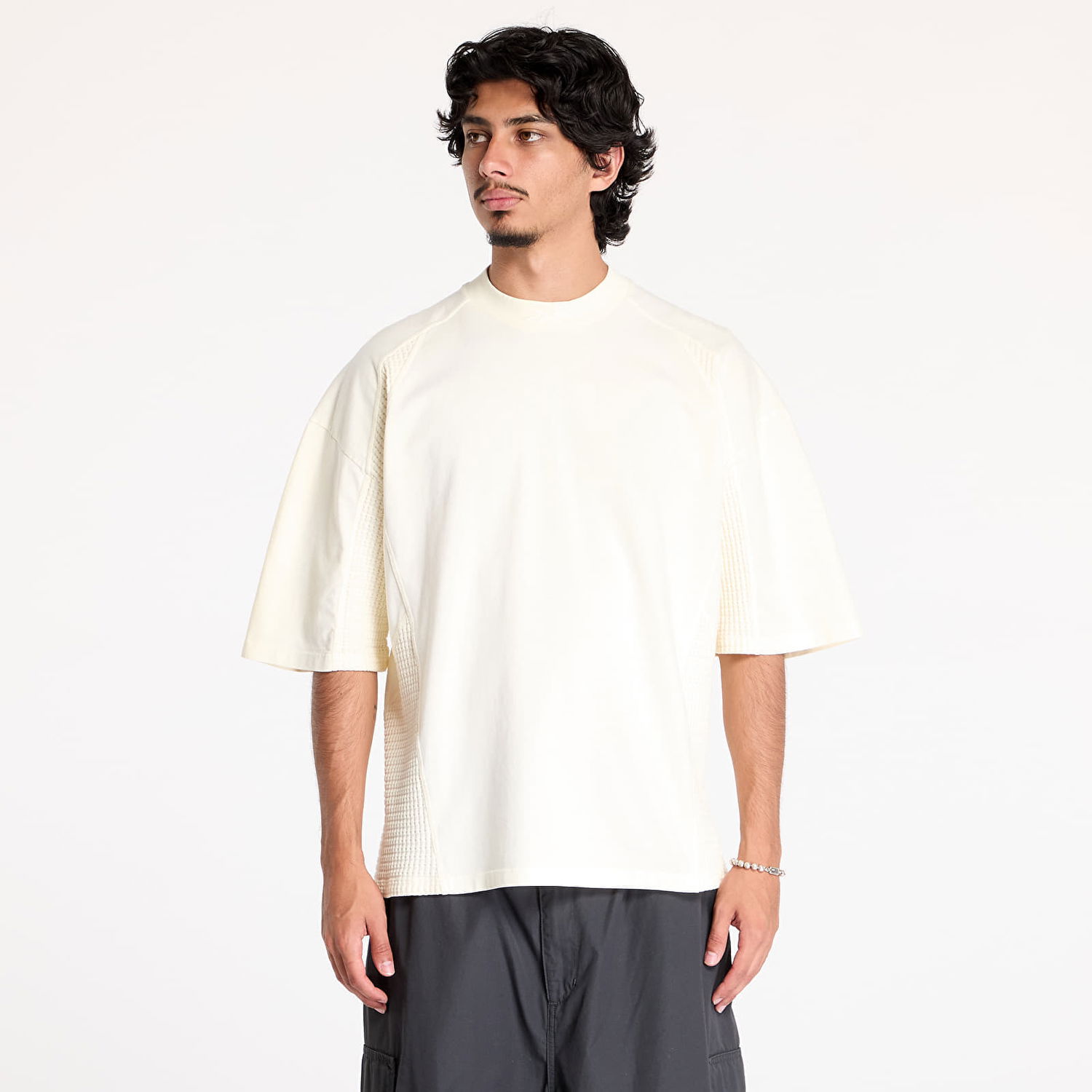 Tričko Reebok Short Sleeve Uniform Bi-Material Tee Coconut White Biela | RMAA00AC99JER0010300, 0