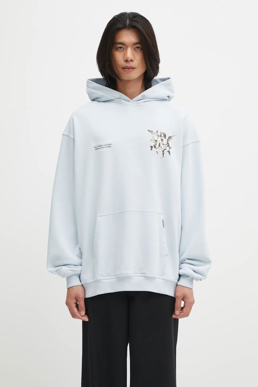 Mikina Represent Clo Represent Legacy Cherubs Hoodie Modrá | MLM100370
