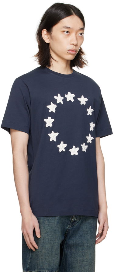 Tričko Études Études Wonder Painted Stars T-Shirt Navy | E24MM110A00744, 1