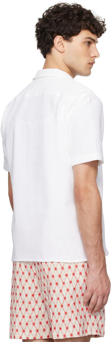Košeľa Orlebar Brown Orlebar Brown Maitan Resort Shirt Biela | 280072, 2