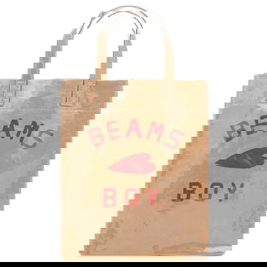 Tote bag BEAMS Logo Shop Bag Béžová | 13610226706-20, 1
