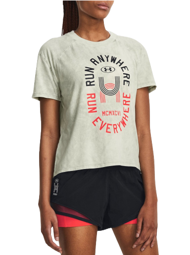 Tričko Under Armour UA Run Everywhere Graphic Biela | 1379352-504
