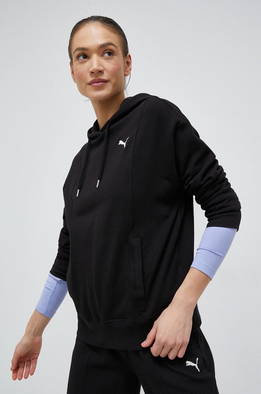 Mikina Puma Hoodie Čierna | 673110, 0