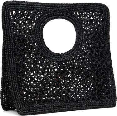 Kabelka Jacquemus Jacquemus La Croisière 'The Spiaggia' Small Square Tote Čierna | 24H251BA421-3219, 2