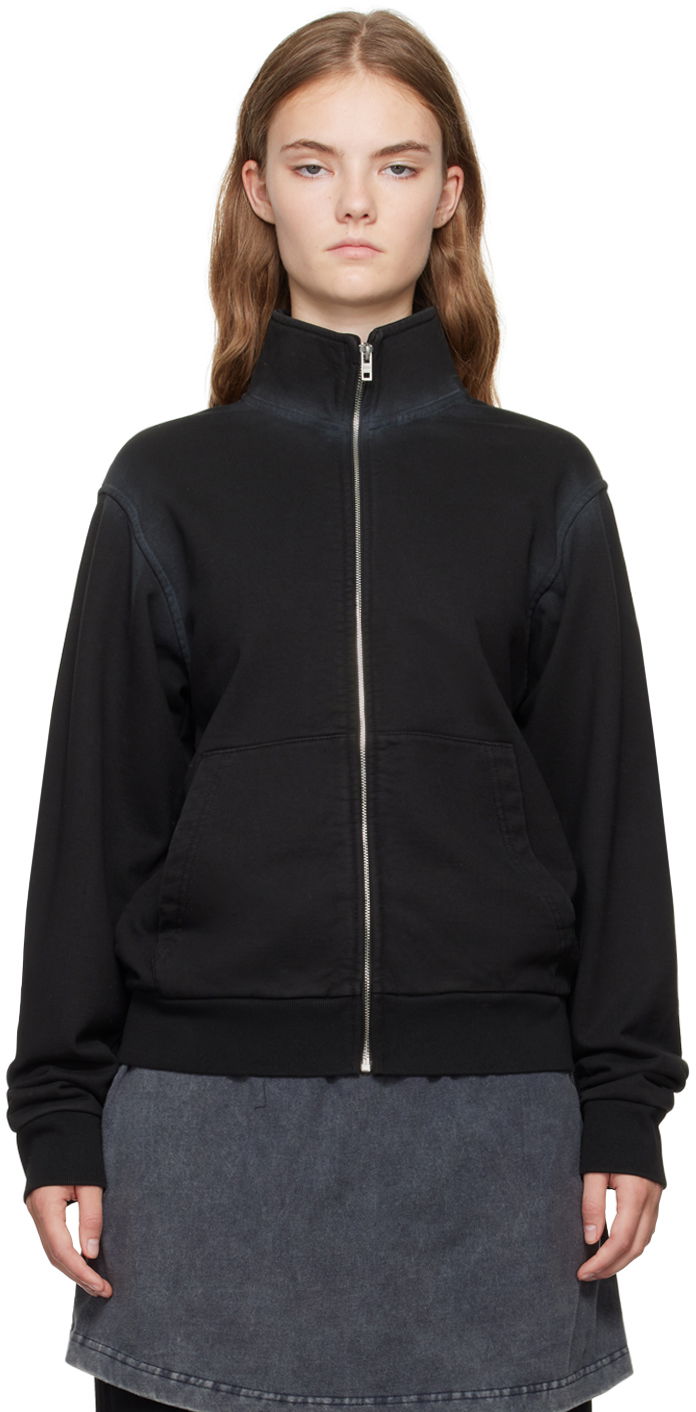 Mikina We11done Embroidered-Logo Track Jacket Čierna | WD-TJ2-24-815-U-BK, 0