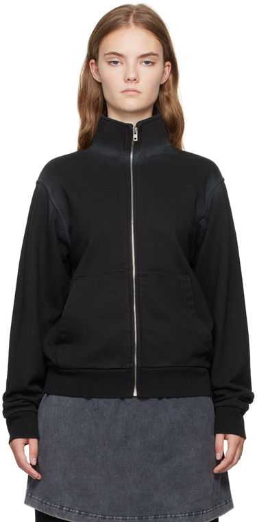 Mikina We11done Embroidered-Logo Track Jacket Čierna | WD-TJ2-24-815-U-BK, 0