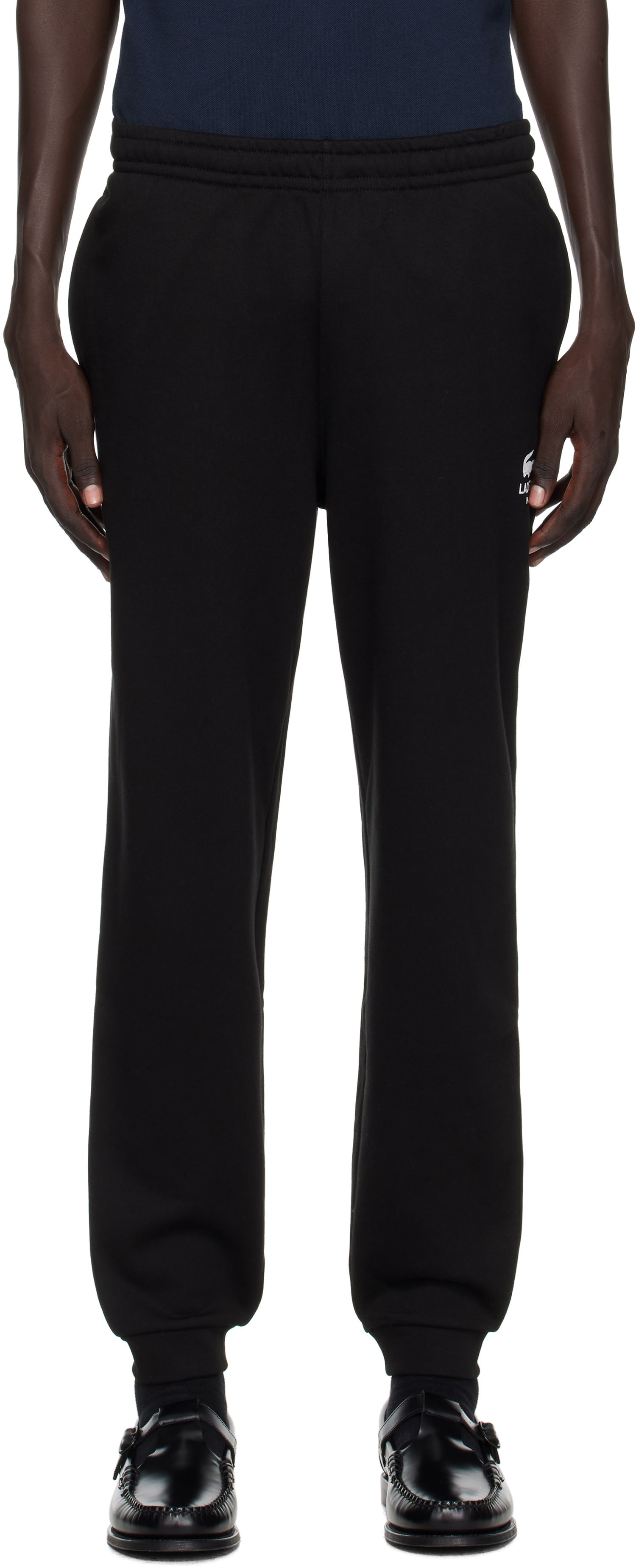 Tepláky Lacoste Lacoste Tapered Leg Sweatpants Čierna | XH2724_031, 0