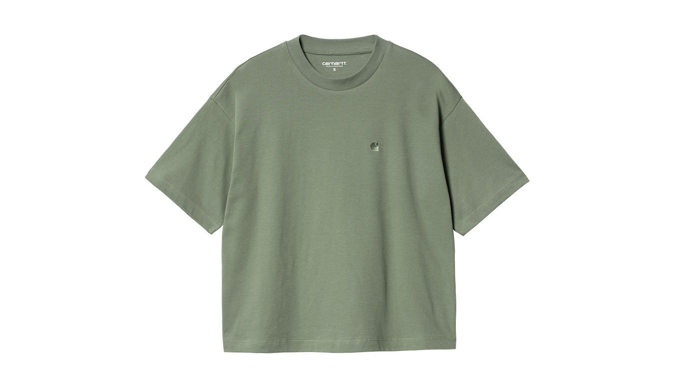 Tričko Carhartt WIP W' S/S Chester T-Shirt Park Zelené | I030656_1YF_XX, 0