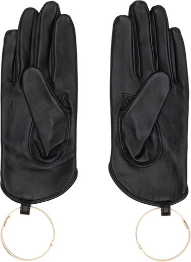 Rukavice sacai sacai Leather Bangle Gloves Hnedá | 25-08253, 3