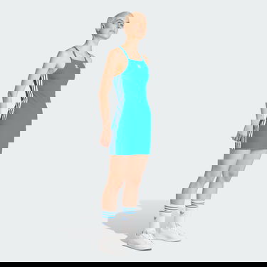 Šaty adidas Originals 3-Stripes Mini Dress Modrá | IR8126, 3