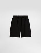 Dolce & Gabbana Fleece Shorts with Embroidery