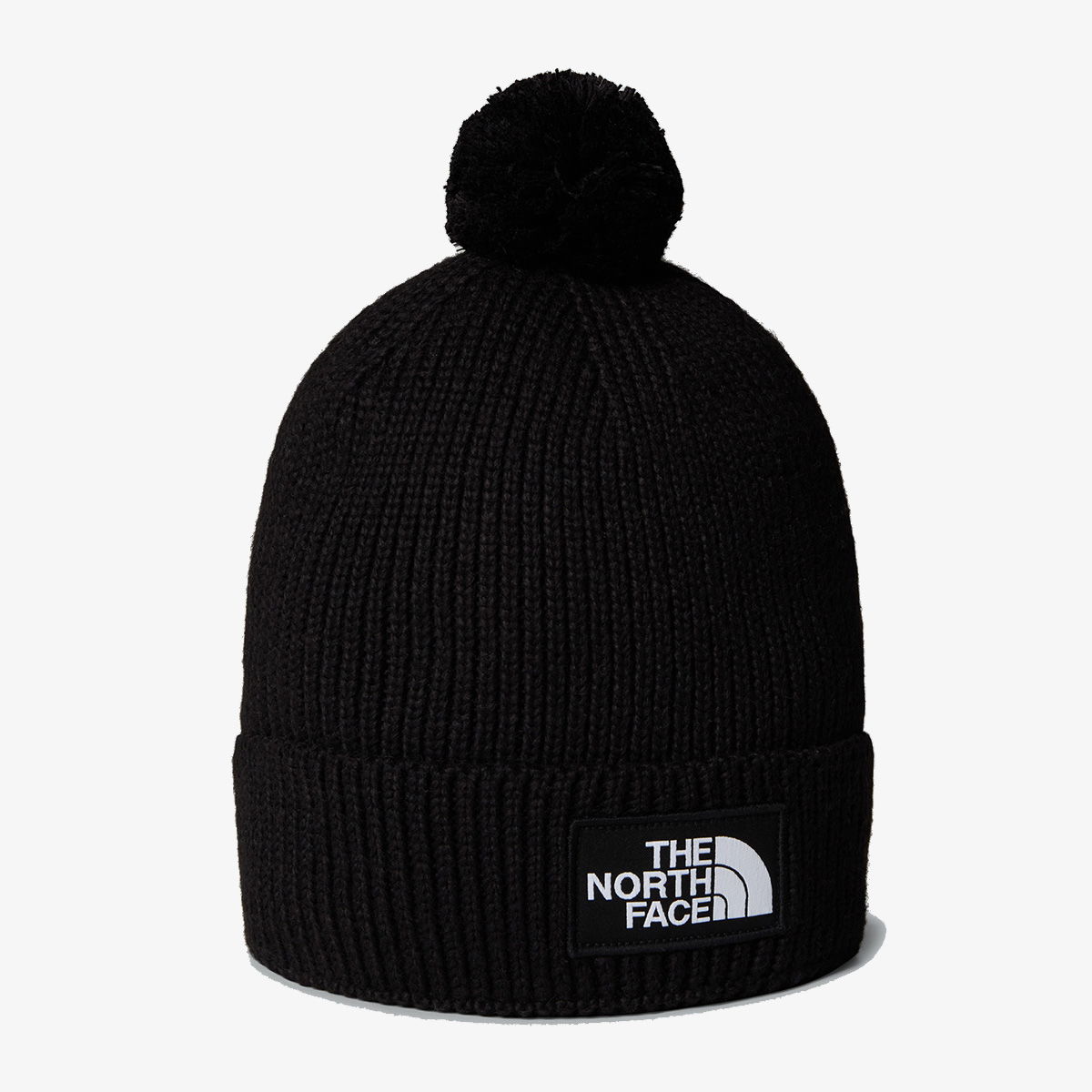 Kulicha The North Face The North Face Logo Box Pom Beanie Čierna | NF0A8CHFJK31, 1