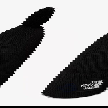 Kulicha The North Face The North Face Logo Box Pom Beanie Čierna | NF0A8CHFJK31, 1