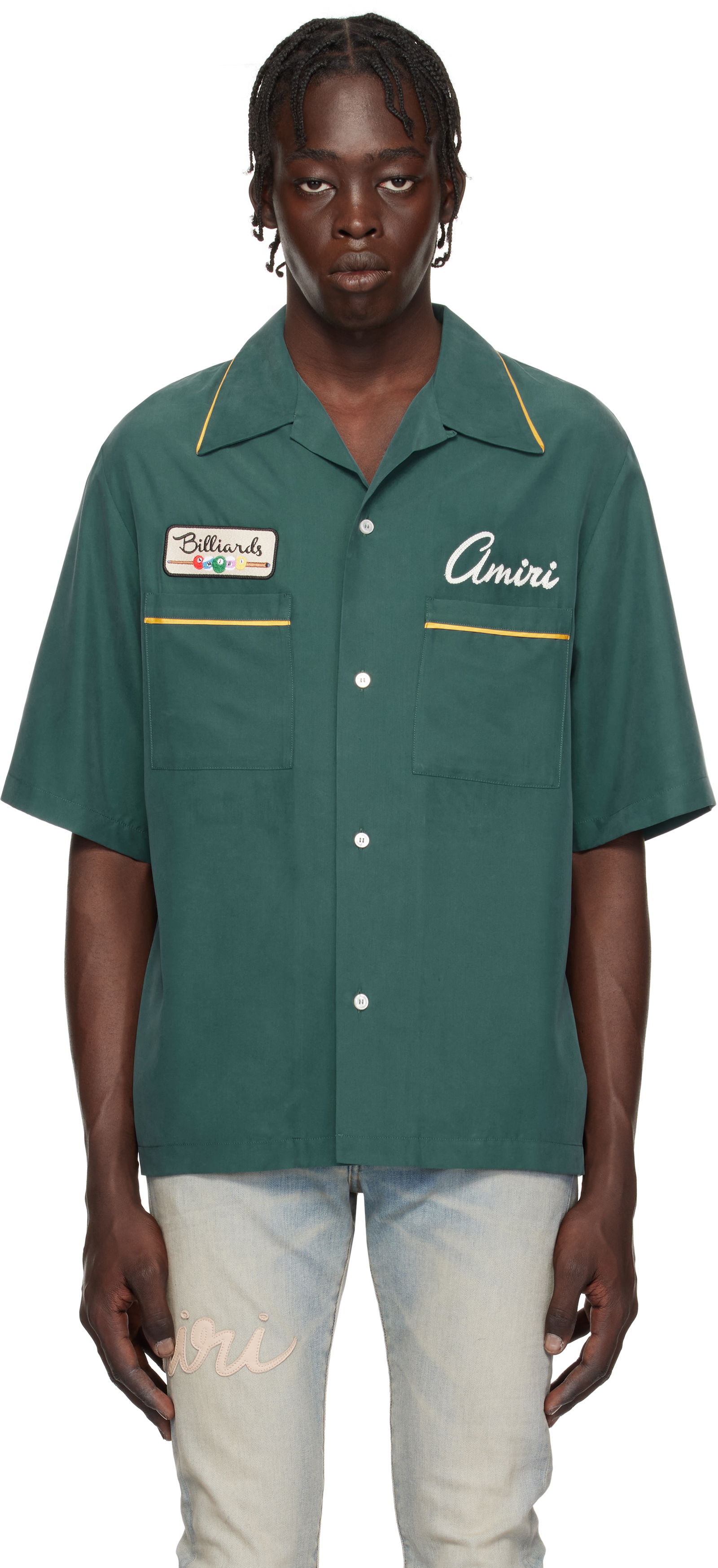 'Billiards Club' Camp Shirt