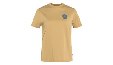 Tričko FJÄLLRÄVEN Fox Boxy Logo Béžová | F87153-196, 1