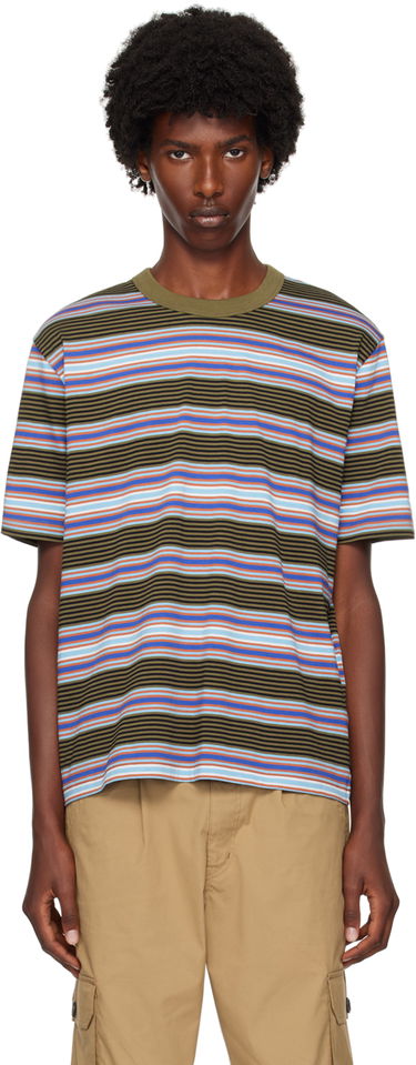 Tričko Paul Smith PS Paul Smith Stripe T-Shirt Zelené | M2R-220X-N22122-36, 0