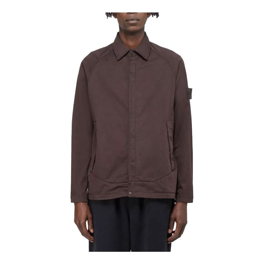 Vetrovka Stone Island Ghost Overshirt Hnedá | 7315116F4-V0070, 0