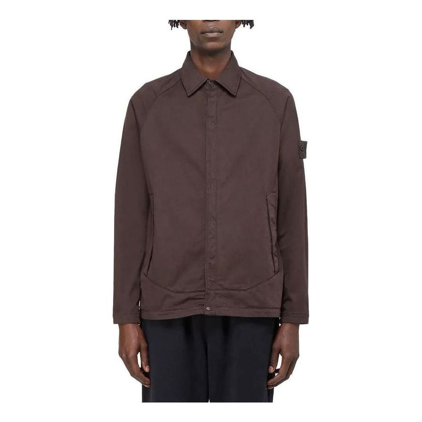 Vetrovka Stone Island Ghost Overshirt Hnedá | 7315116F4-V0070