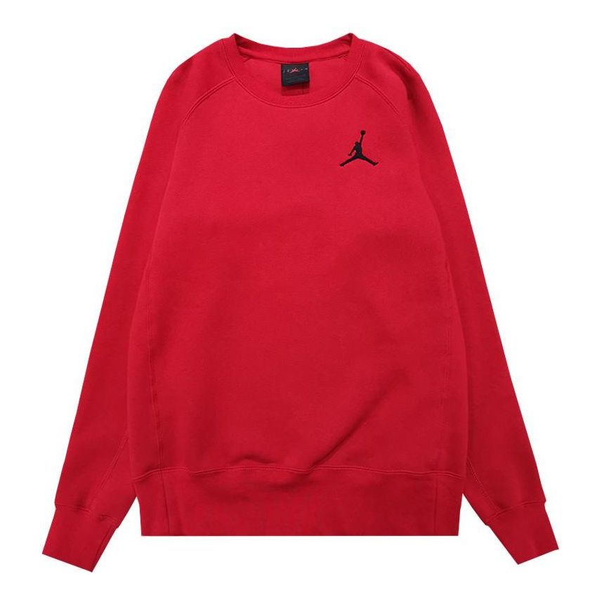 Sveter Jordan Jordan Embroidered Hoodie Červená | CU3024-687, 0