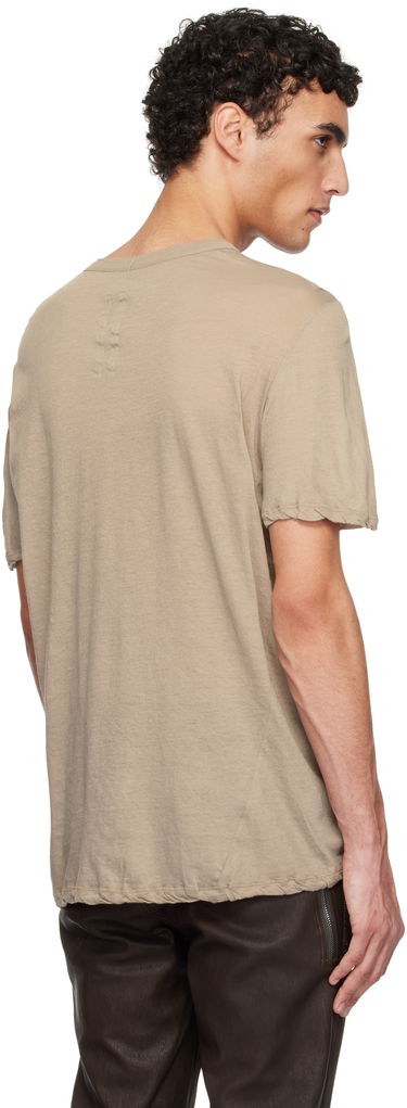 Tričko Rick Owens Rick Owens Hollywood Level T-Shirt Béžová | RU01E5264 UC, 2