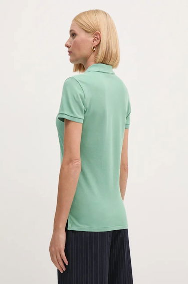 Polo tričko Polo by Ralph Lauren Slim Fit Cotton Polo Shirt Zelené | 211939271, 2