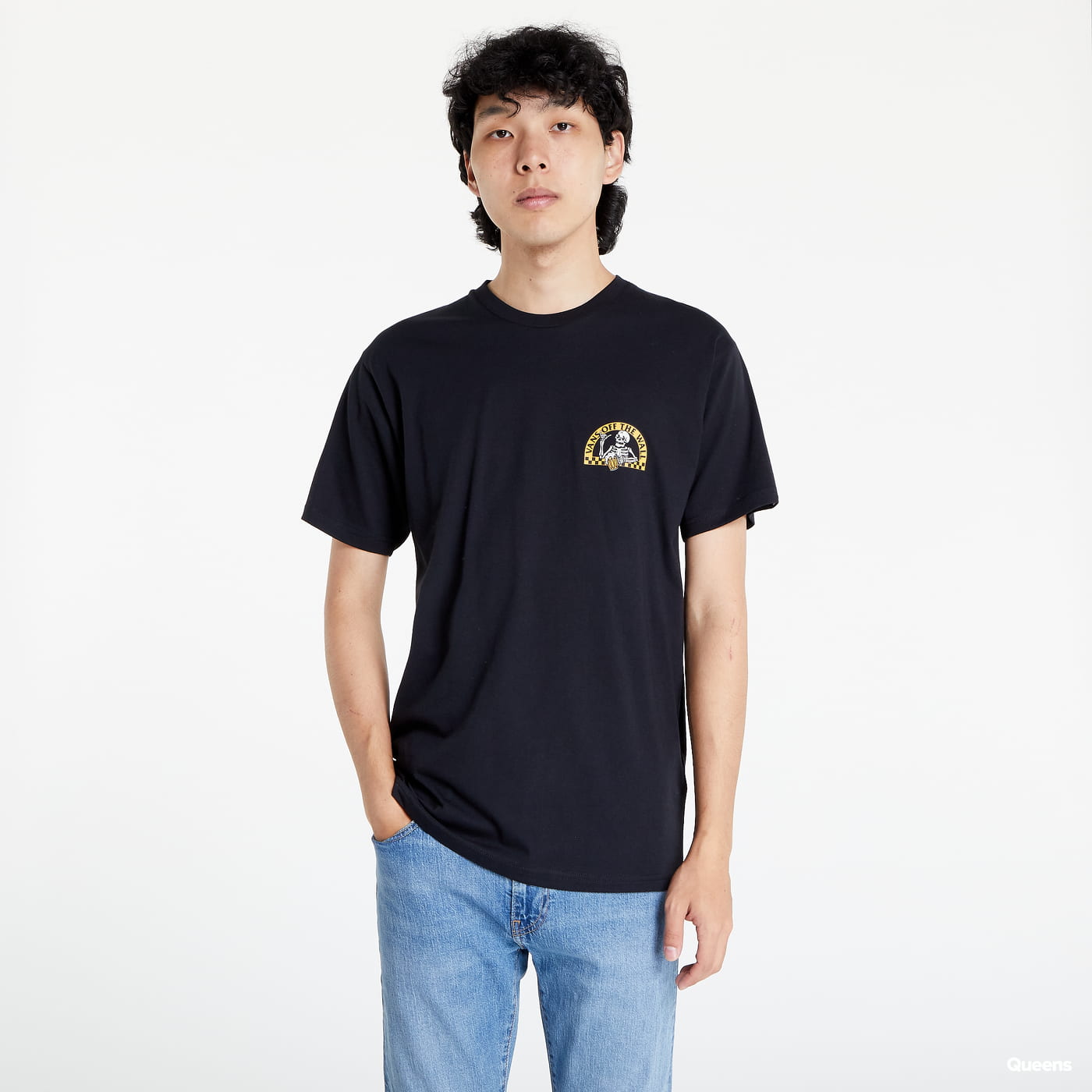 Tričko Vans Chillin Since 66 T-Shirt Čierna | VN0A7S6GBLK1, 1