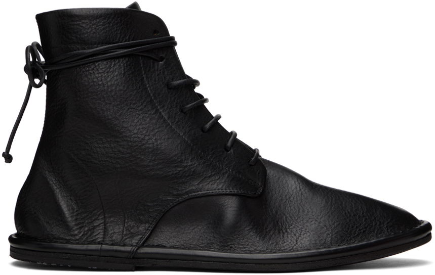 Tenisky a topánky Marsèll Leather Lace-Up Boots Čierna | MM4630 094 666, 0
