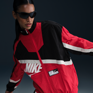 Vetrovka Nike Nike Sportswear Woven Jacket Červená | HJ0176-657, 2