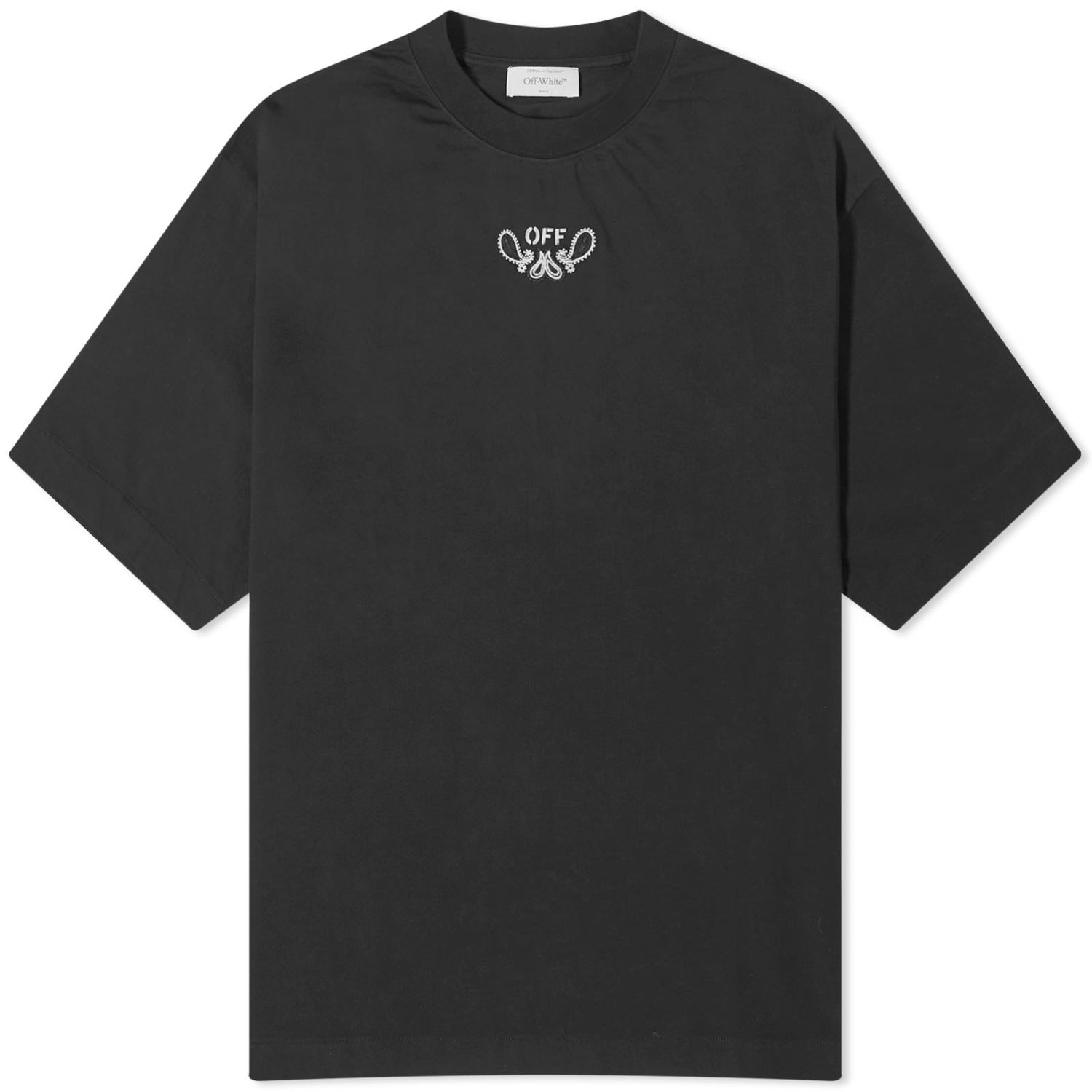 Tričko Off-White Bandana Arrow Skate T-Shirt Čierna | OMAA120S24JER0031001, 0