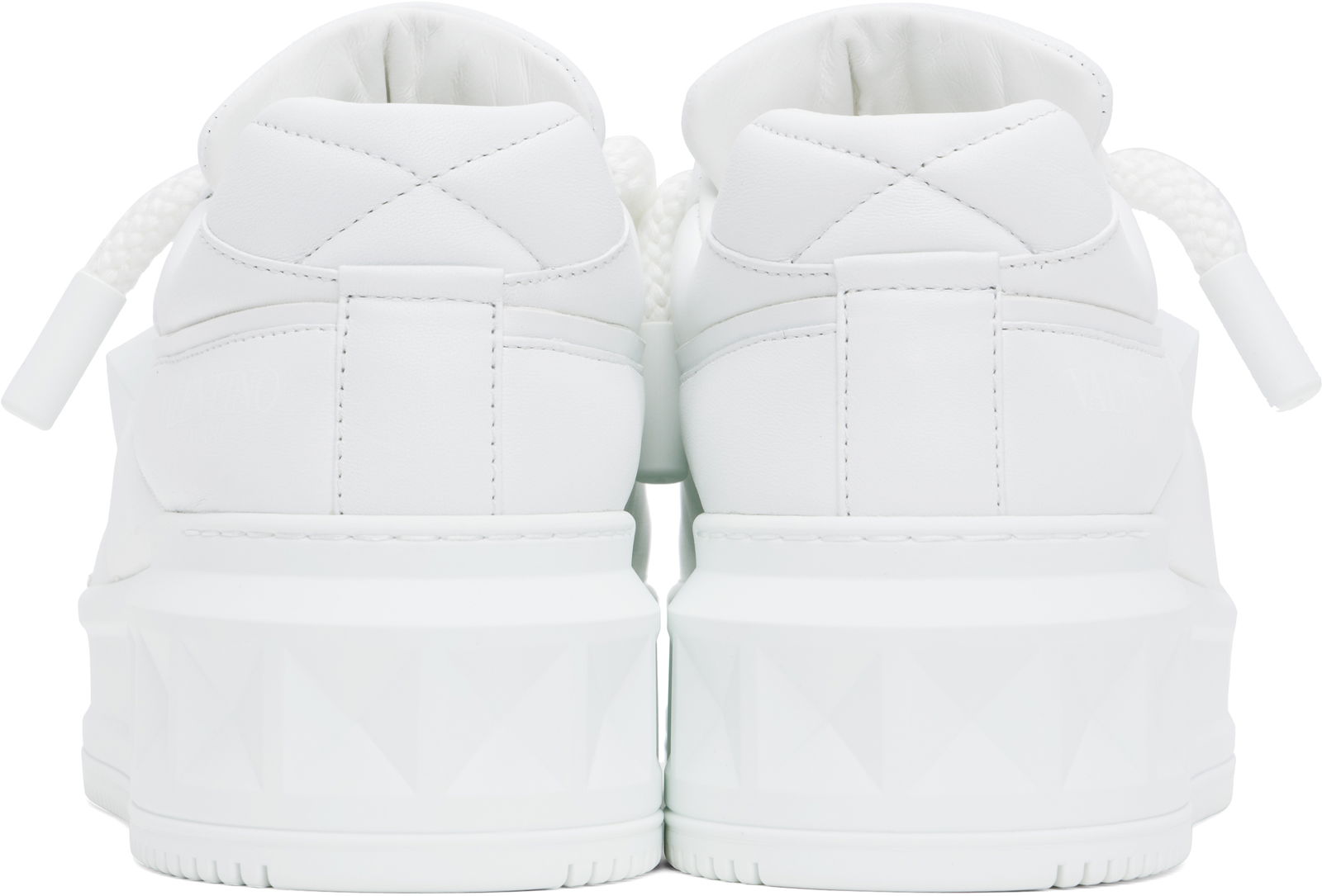 Valentino Garavani One Stud XL Nappa Leather Low-Top