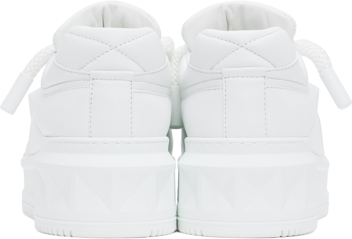Tenisky a topánky Valentino Valentino Garavani One Stud XL Nappa Leather Low-Top Biela | 6Y2S0G37XTM, 1
