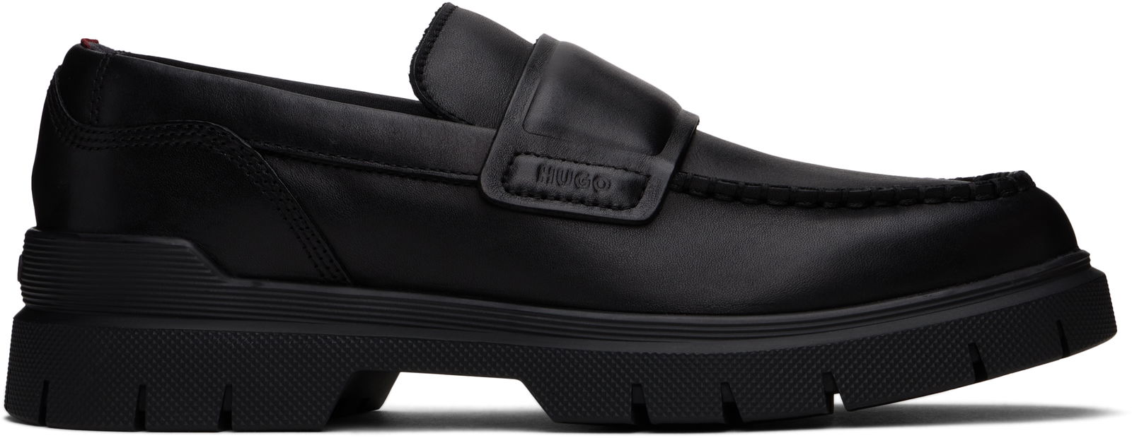 Hugo Double Stitching Loafers