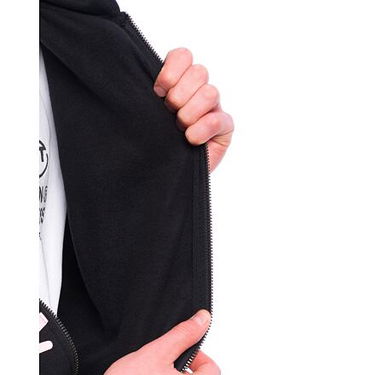 Mikina Karl Kani Karl Kani Woven Signature Kani OS Zip Hoodie Čierna | KK-60220169, 3
