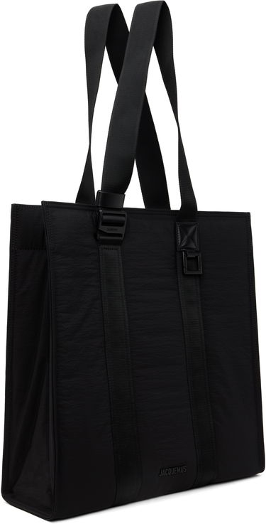 Tote bag Jacquemus Le Cabas Cuera Tote Bag Čierna | 23H236BA305-3174-990, 1